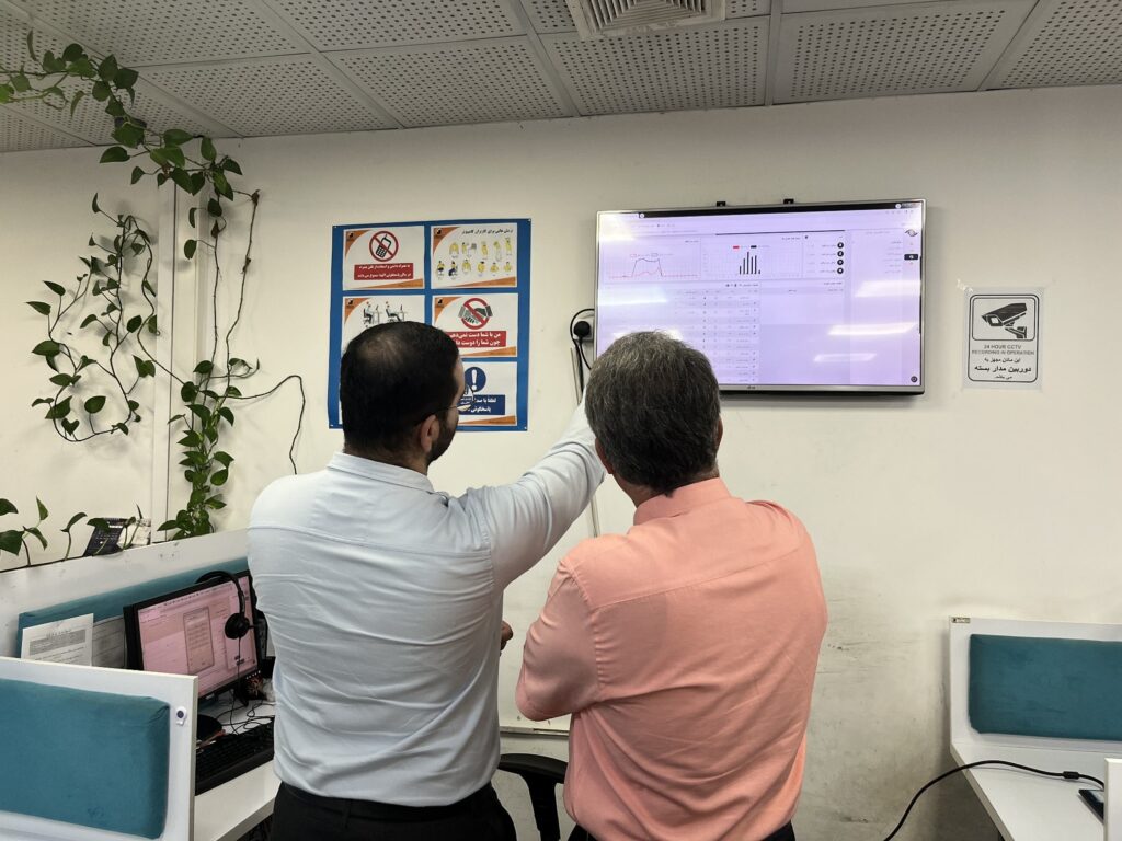 بازدید گروه خودروسازی سایپا از مرکز تماس کاراکال