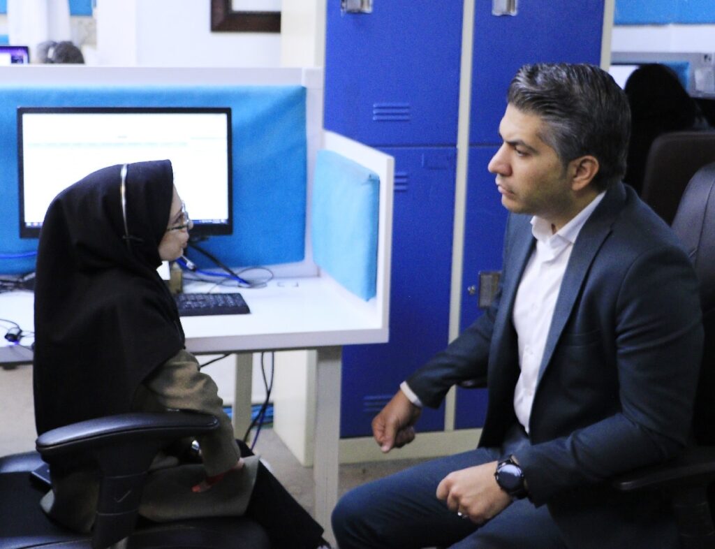 اشتغال معلولان در مرکز تماس کاراکال (زیرمجموعه شرکت فرس پیشگام)